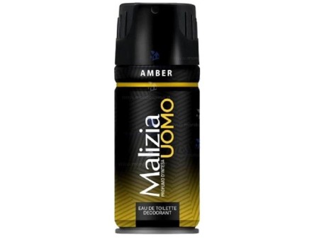 MALIZIA UOMO DEO SPRAY AMBER 150 ML