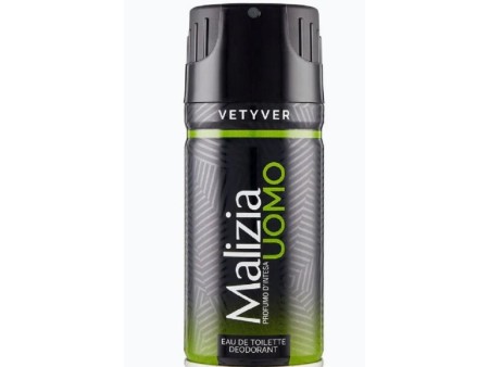 MALIZIA UOMO DEO SPRAY VETYVER 150 ML