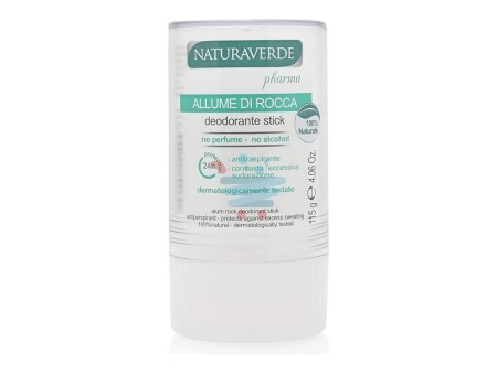 NATURAVERDE ALLUME DI ROCCA DEODORANTE STICK 115GR
