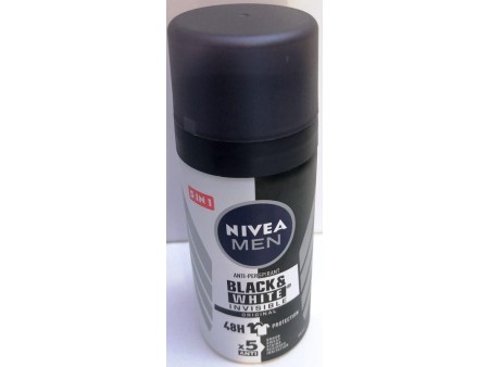 NIVEA DEO MEN BLACK WHITE INVISIBLE 35 ML SPRAY