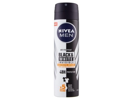 NIVEA MEN INVISIBLE BLACK & WHITE DEO 150ML SPRAY