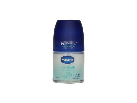 VASELINE DEO ROLL-ON ACTIVE FRESH 48H 50 ML