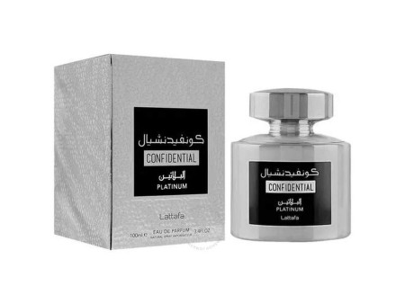 LATTAFA CONFIDENTIAL PLATINUM EDP 100ML VAPO