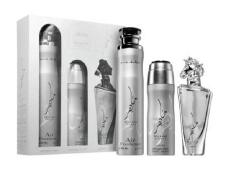 LATTAFA MAAHIR LEGACY COFFRET EDP 100ML+DEO 200ML+DEO AMBIENTE 300ML