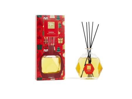 MERCURY DIFFUSORE NATALE BOTTIGLIA ESAGONALE VANIGLIA 300 ML