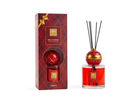 MERCURY HOME DIFFUSORE DI ESSENZA LOLA PALLINA NAT MELA&CANNELLA 500ML