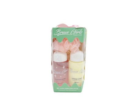 BRAVE GIRLS COFFRET CURA CORPO SPA STYLE B/S+B/L PAPAYA&NOCI BRASILIAN