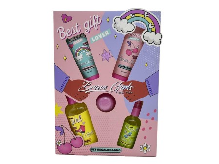 BRAVE GIRLS COFFRET LOVER 5PZ BAGNO S/G+B/L+A/P+SCRUB+BOMBA