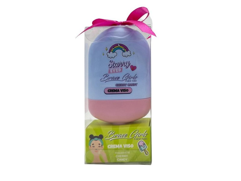 BRAVE GIRLS COFFRET STARRY EYED CREMA VISO CHERRY CANDY 70ML