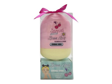 BRAVE GIRLS COFFRET SUNSET LOVER CREMA VISO VANIGLIA & ROSE 70ML