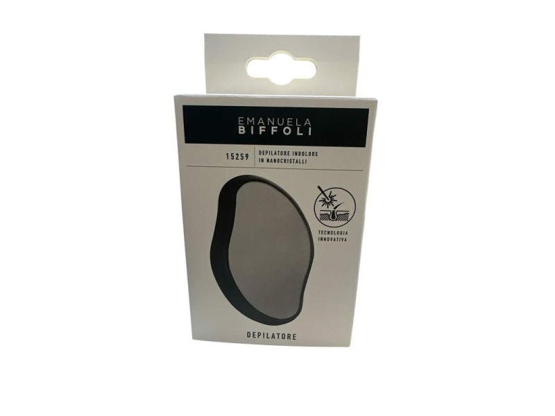 BIFFOLI DEPILATORE INDOLORE CON NANOCRISTALLI