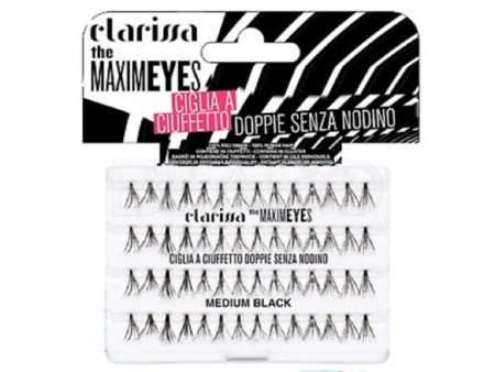 CLARISSA MAXIMEYES CIGLIA A CIUFFETTO DOPPIE MEDIE SENZA NODINO