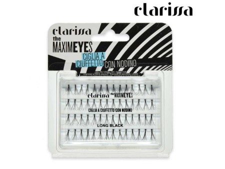 CLARISSA MAXIMEYES CIGLIA A CIUFFETTO LUNGHE CON NODINO