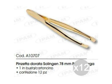 IPAM PINZETTA DORATA 78MM P/OBLIQUA LARGA