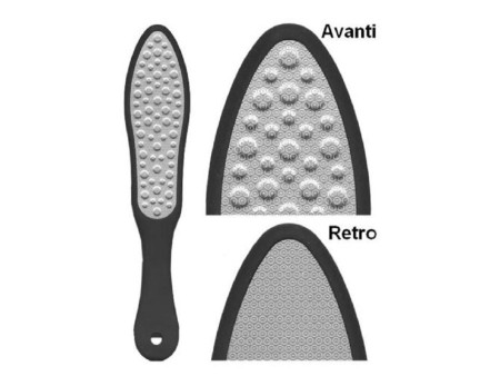 KAPPA X PROFESSIONAL RASPA CALLI IN ACCIAIO PER PIEDI E TALLONI
