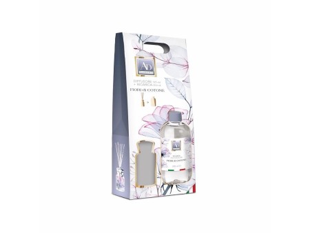 AD COFFRET DIFFUSORE PER AMBIENTE 125ML+RICARICA 250ML FIORI DI COTONE