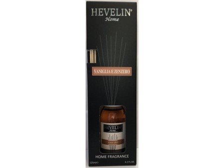 HEVELIN DIFFUSORE AMBIENTE VANIGLIA E ZENZERO 125 ML