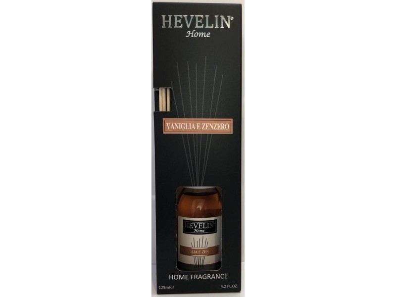HEVELIN DIFFUSORE AMBIENTE VANIGLIA E ZENZERO 125 ML