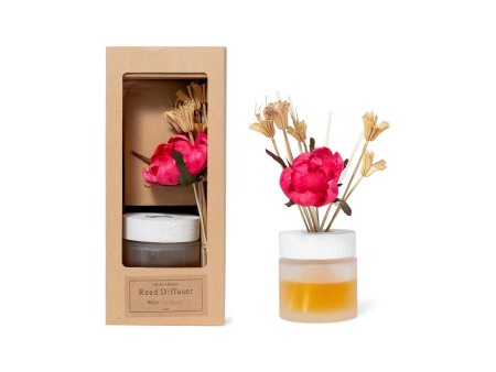 MERCURY AROMA REED DIFFUSER SCATOLA AVANA BACCHETTI FIORE RED WIN100ML