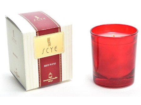 MERCURY CANDELA IN BICCHIERE 180 GR VINO ROSSO