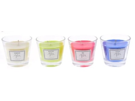 MERCURY CANDELA PROFUMATA IN BICCHIERE VETRO 150 GR ASS