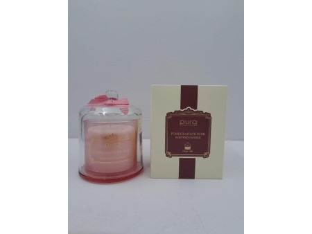 MERCURY CANDELA PROFUMATA POMEGRANATE NOIR 230GR IN CAMPANA VETRO