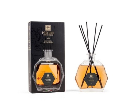 MERCURY DIFFUSORE BOTTIGLIA ESAGONALE MELA & CANNELLA 700 ML