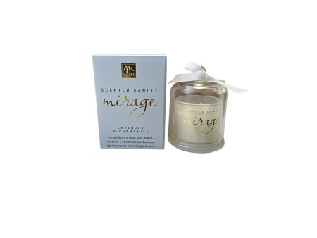 MERCURY MIRAGE CANDELA CAMPANA PROFUMATA LAVENDER&CHAMOMILE 110GR