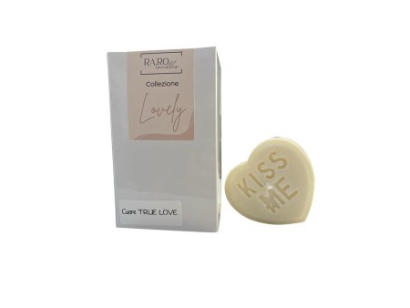RA.RO LOVELY CANDELA ARTIGIANALE CUORE TRUE LOVE 90GR